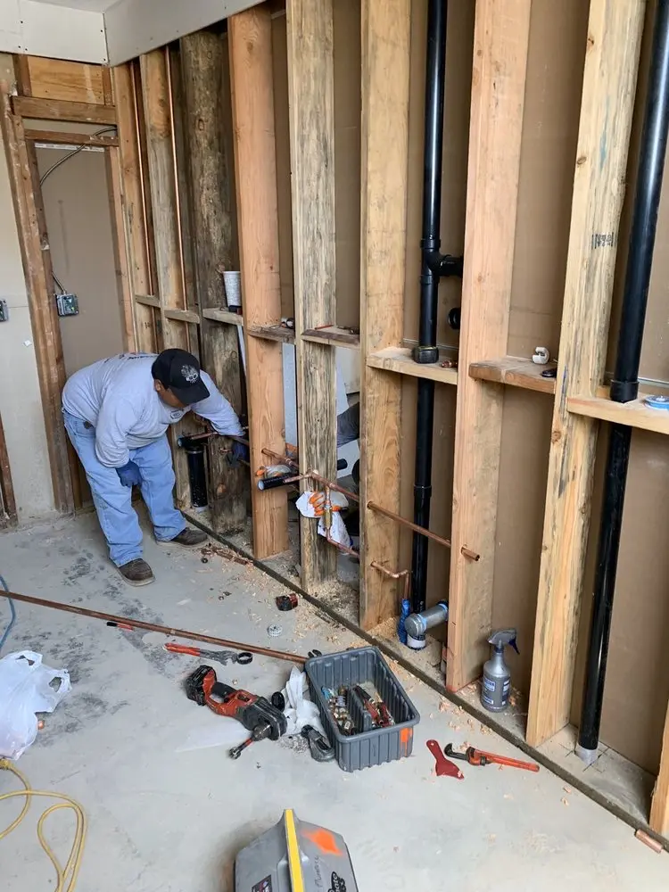 Commercial rough-in plumbing for Gas Line Repair in Mohawk Gardens